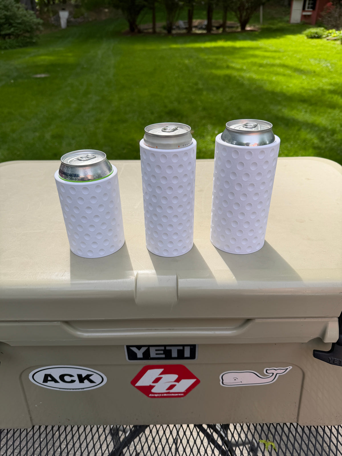 Golf Ball Textured Can Cozy
