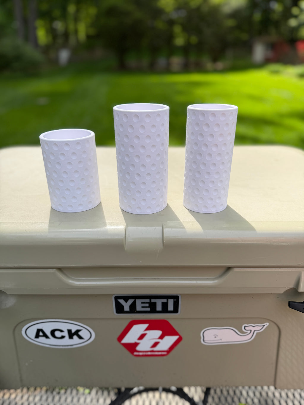 Golf Ball Textured Can Cozy