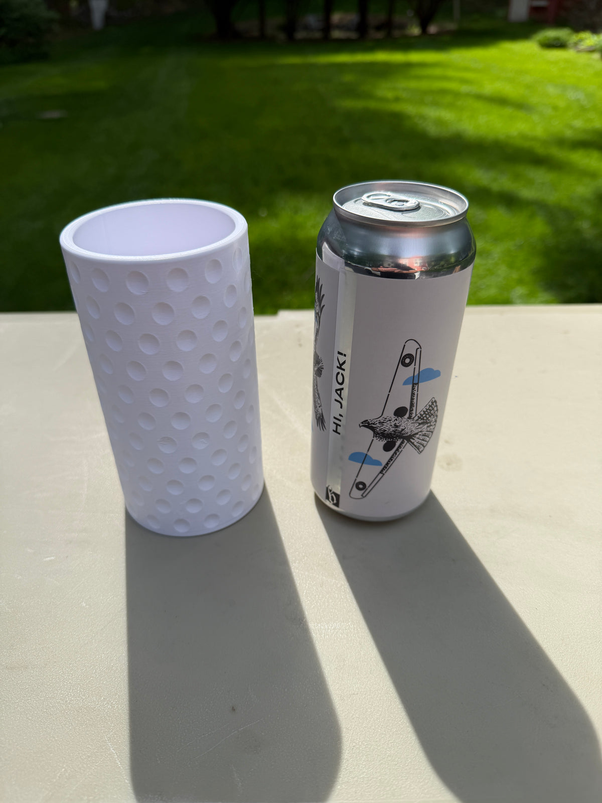 Golf Ball Textured Can Cozy