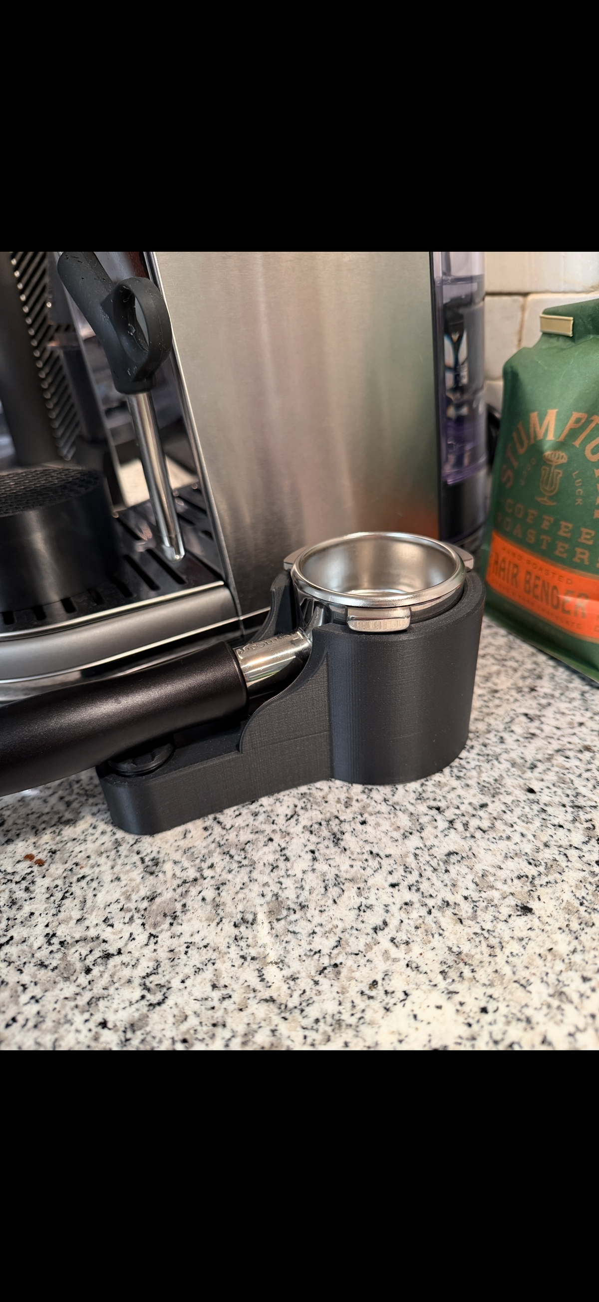 Adjustable Espresso Tamping Station