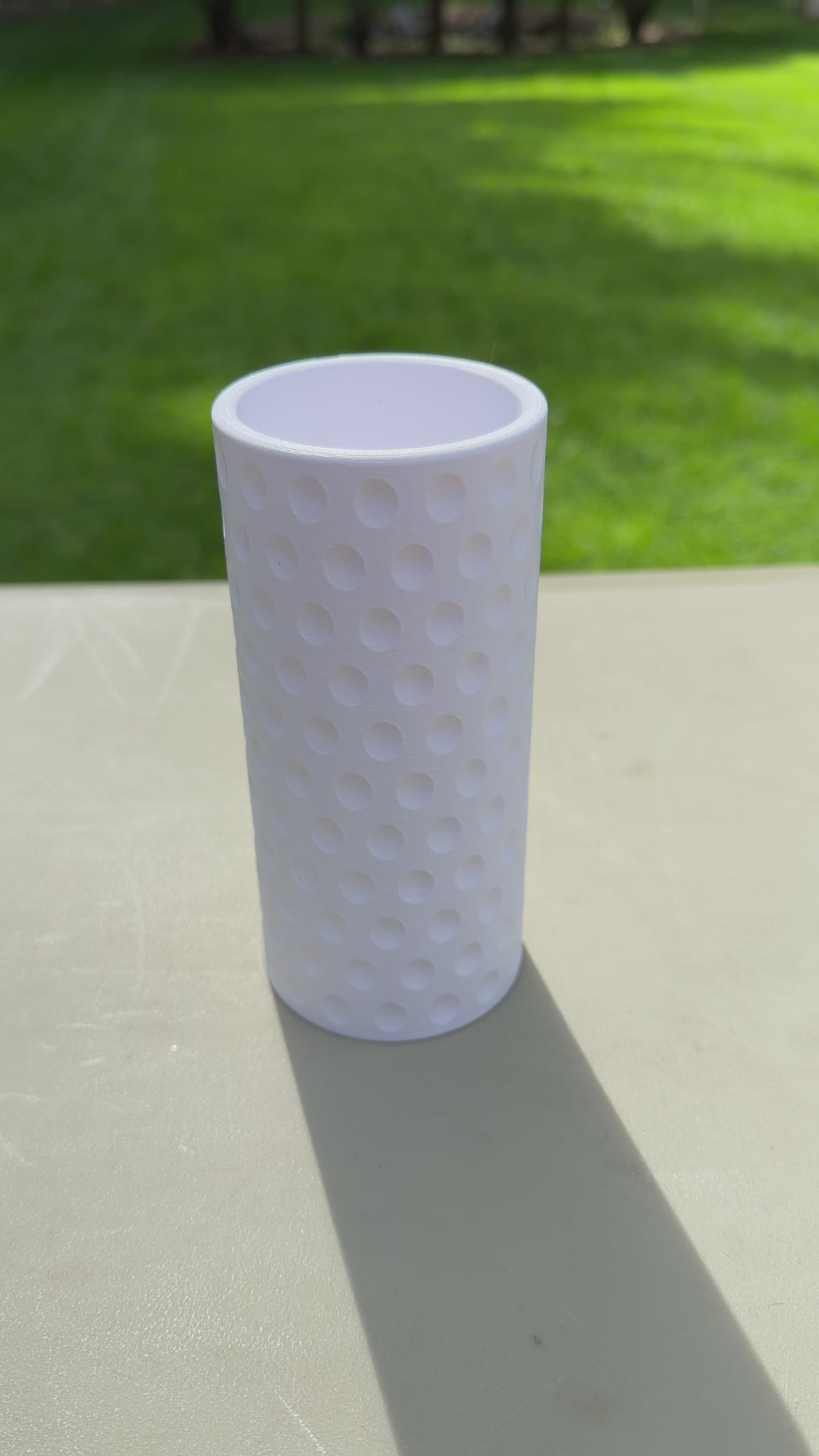 Golf Ball Textured Can Cozy
